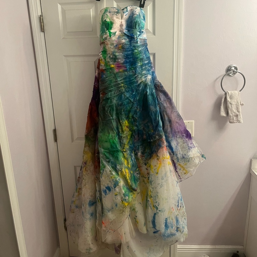 Tie Dye Wedding Dress 💍